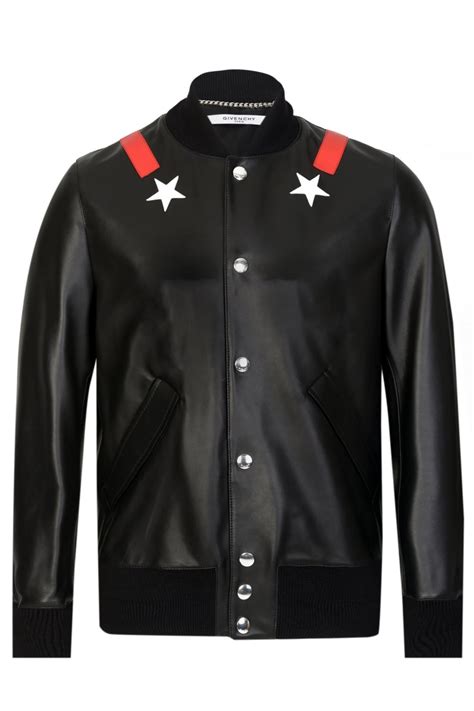 blazer givenchy|givenchy leather bomber jacket.